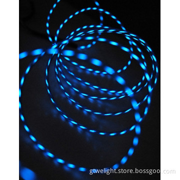 Hot and Beautiful EL Chasing Wire/EL Glowing Wire/EL Running Cable